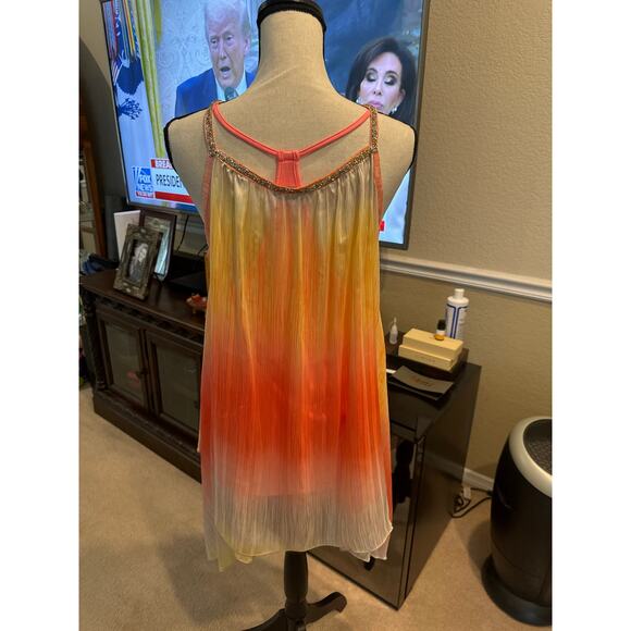 Women’s Casting Made in France Top with Rhinestone. Size Large - Picture 4 of 5